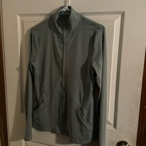Balance Workout jacket light olive green med 8-10